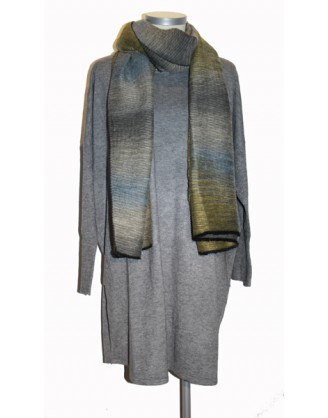 Gray one size knit 